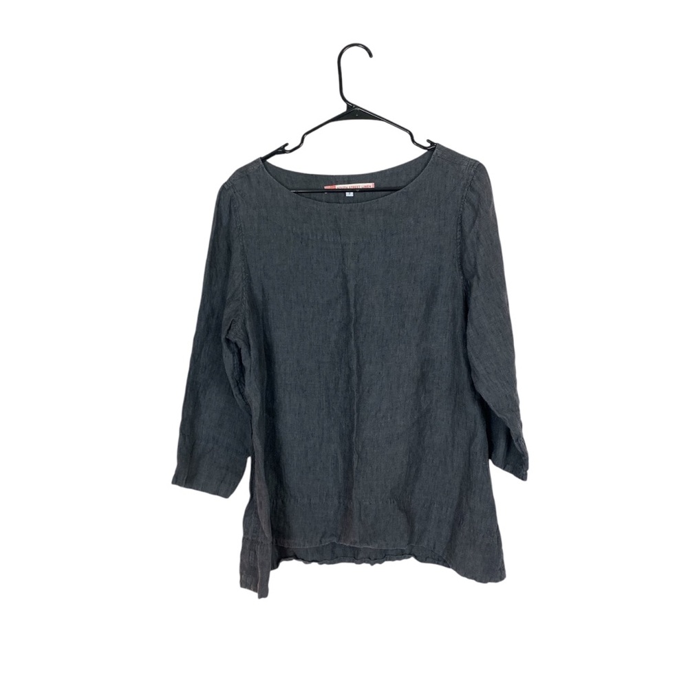 South street 100% linen boxy top size 2 aka xl lagenlook